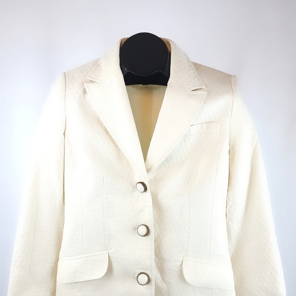 Chapter One 100% Cotton Notch lapel Jacket Sz 4 - Picture 2 of 6